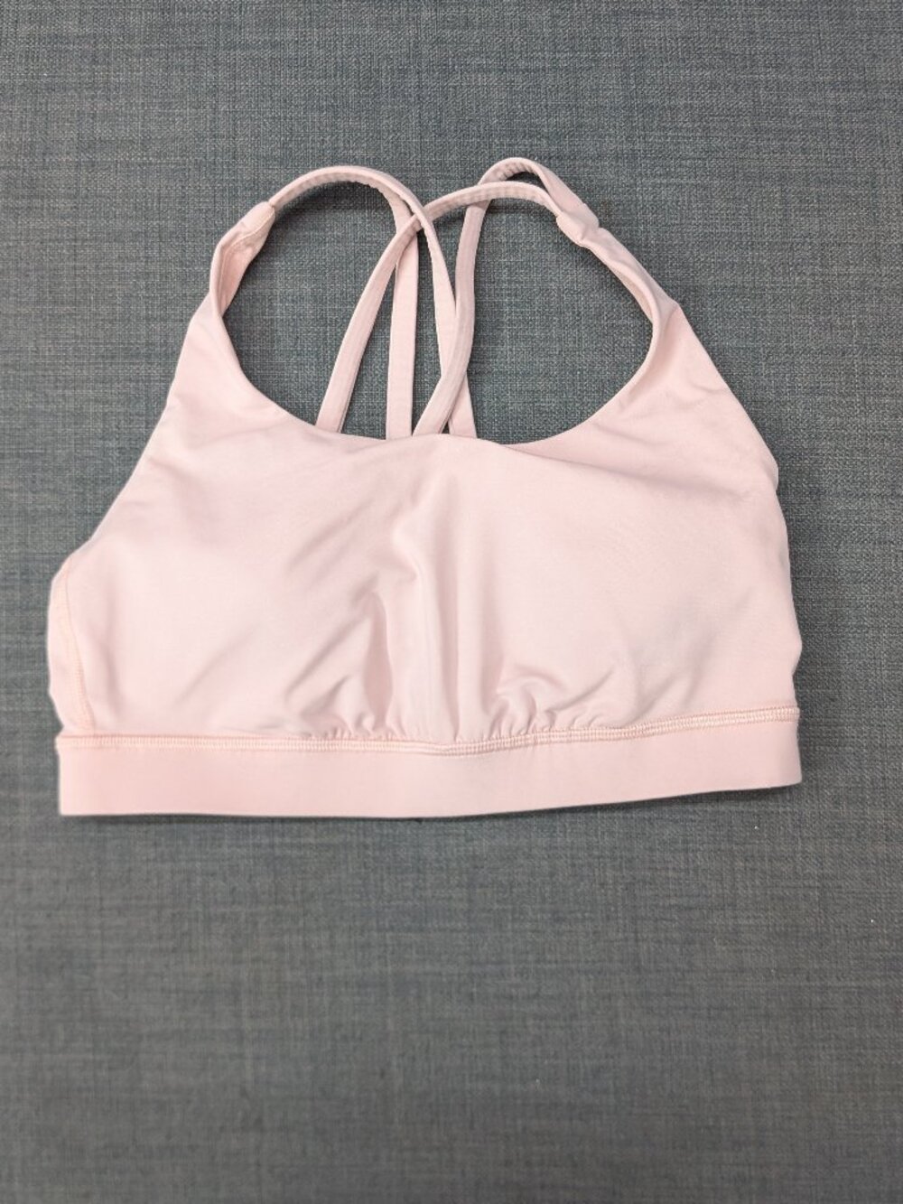 Lululemon Energy Bra Medium Support B-D Cups Pink Mist - Size 2